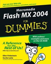 Macromedia Flash MX 2004 for dummies