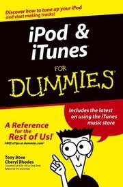 iPod & iTunes for dummies