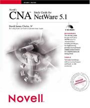 Cover of: Novell's CNA study guide for Netware 5.1