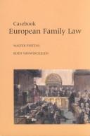 Cover of: Casebook European Family Law