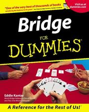 Cover of: Bridge for dummies by Edwin B. Kantar