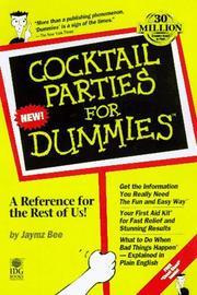 Cover of: Cocktail parties for dummies