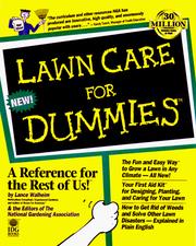 Cover of: Lawn care for dummies