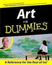 Cover of: Art for dummies