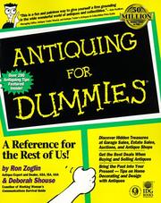 Cover of: Antiquing for dummies