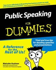 Public speaking for dummies