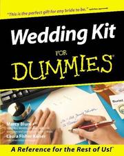Cover of: Wedding kit for dummies
