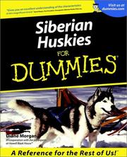 Cover of: Siberian Huskies for Dummies by Diane Morgan