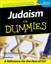 Judaism for dummies by David Blatner, Ted Falcon