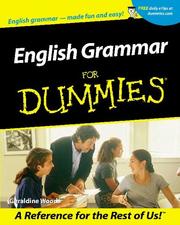 Cover of: English grammar for dummies