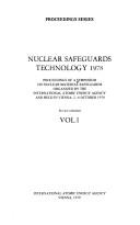 Nuclear safeguards technology 1978 by Symposium on Nuclear Material Safeguards (1978 Vienna, Austria)