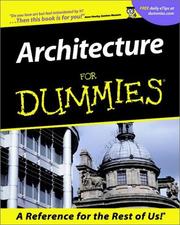 Cover of: Architecture for Dummies by Debrah K. Dietsch