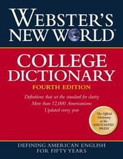 Cover of: Webster's New World College Dictionary, Fourth Edition