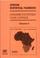 Cover of: African Statistical Yearbook