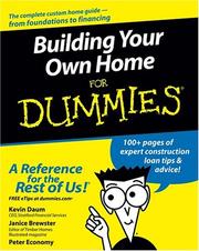 Building your own home for dummies