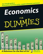 Cover of: Economics for dummies by Sean Masaki Flynn