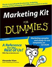 Marketing kit for dummies