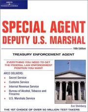 Cover of: Special agent: deputy U.S. Marshal : Treasury enforcement agent