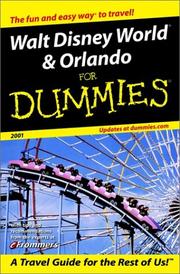 Cover of: Walt Disney World and Orlando for Dummies 2001