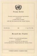 Cover of: Treaty Series 2162 |
