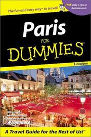 Cover of: Paris for Dummies