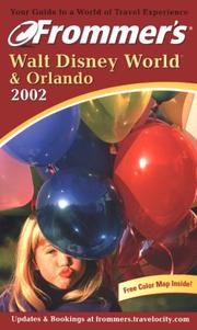 Cover of: Frommer's Walt Disney World & Orlando 2002 (Frommer's Walt Disney World and Orlando, 2002) by Jim Tunstall