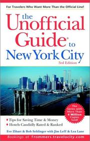 Cover of: The Unofficial Guide to New York City