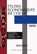 Cover of: Etudes ?Conomiques De L'Ocde: Bulgarie 1998/1999 Volume 1999-9