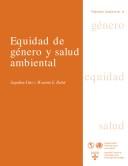 Cover of: Equidad de género y salud ambiental by Jaqueline Sims, Maureen E. Butter