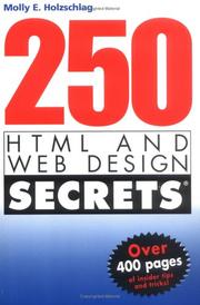 250 HTML and Web design secrets