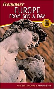 Cover of: Frommer's Europe from $85 a Day, 46th Edition