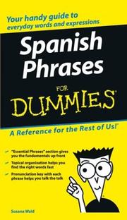 Cover of: Spanish phrases for dummies