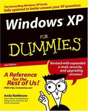 Cover of: Windows XP For Dummies