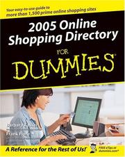 2005 online shopping directory for dummies by Barbara Kasser, Frank Fiore