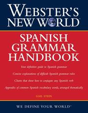Cover of: Webster's new world Spanish grammar handbook