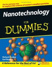Cover of: Nanotechnology for dummies