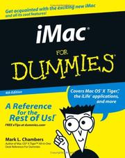 Cover of: IMac for Dummies