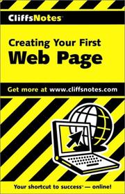 Cover of: Creating Your First Web Page