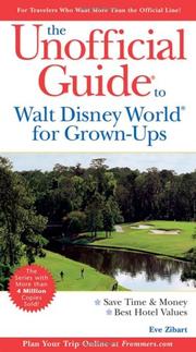 Cover of: The Unofficial Guide to Walt Disney World for Grown-Ups (Unofficial Guides)