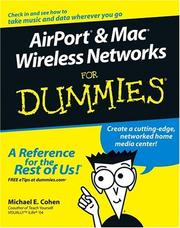 AirPort & Mac wireless networks for dummies