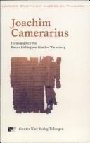 Cover of: Joachim Camerarius.