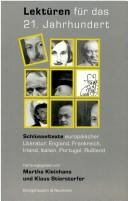 Cover of: Lektüren für das 21. Jahrhundert.
