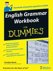 English grammar workbook for dummies