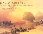Cover of: David Roberts: travels in Egypt & the Holy Land
