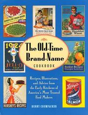 Cover of: The Old-Time Brand-Name Cookbook