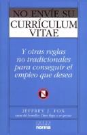 Cover of: No Envie Su Curriculum Vitae