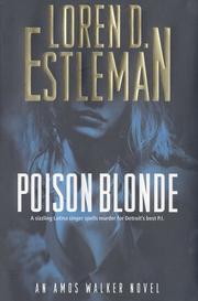 Cover of: Poison blonde: an Amos Walker novel