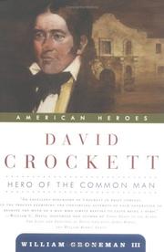 Cover of: David Crockett: hero of the common man
