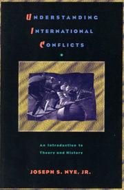 Cover of: Understanding international conflicts