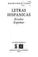 Cover of: Letras Hispanicas : Estudios Esquemas